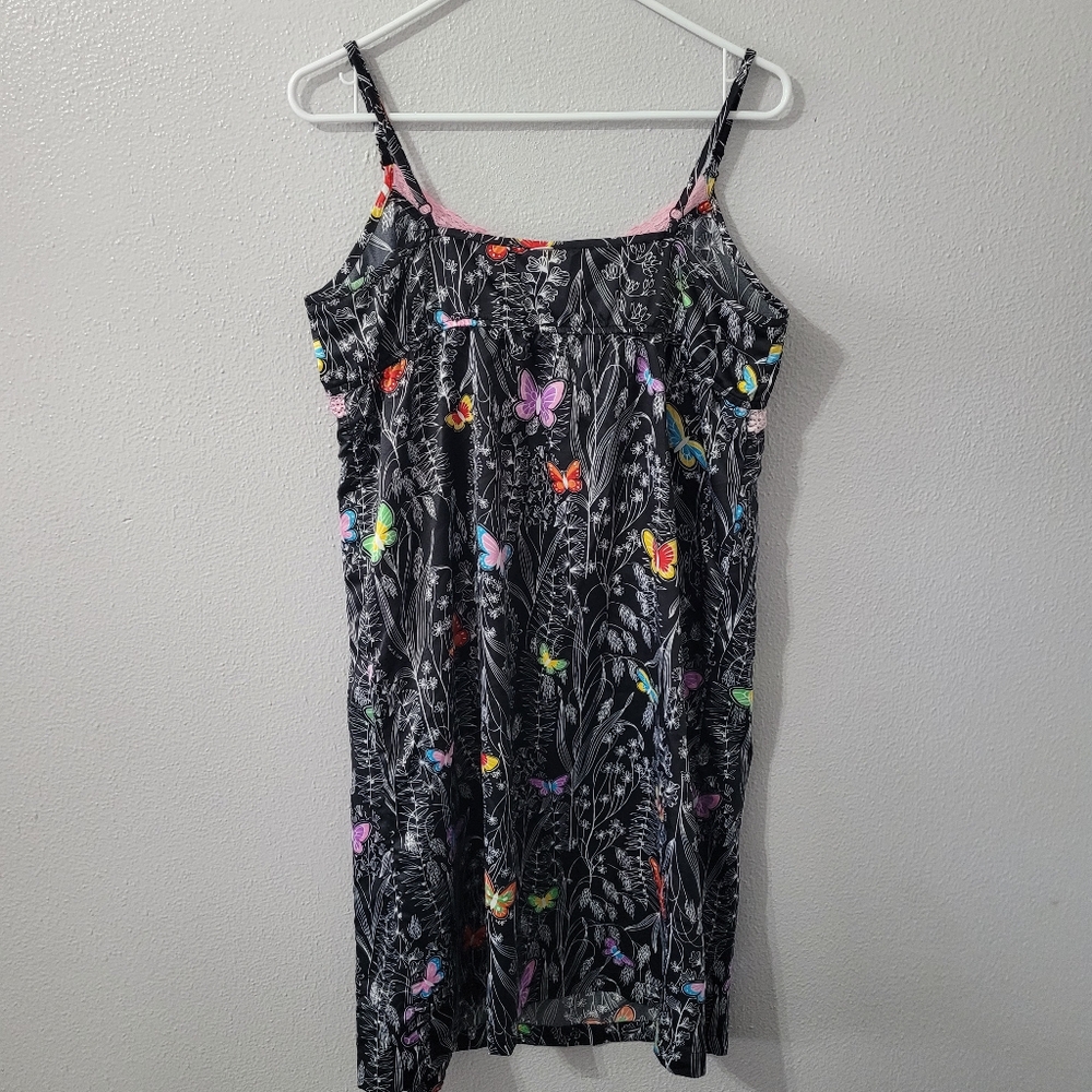 Floral Butterfly Slip Dress - Picture 2 of 9